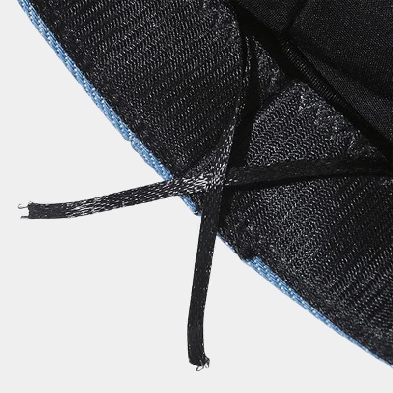 Béret en jean avec visière