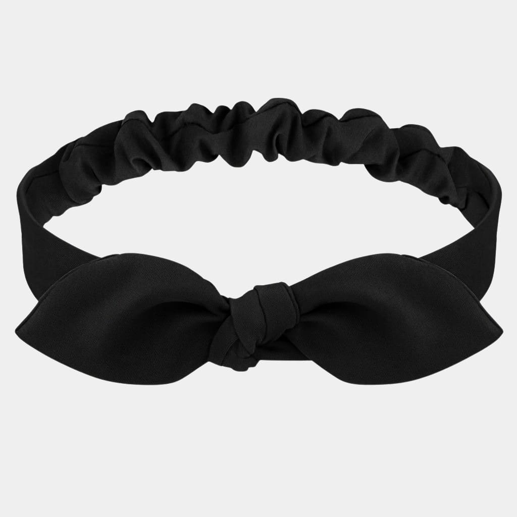 Bandeau nœud papillon noir
