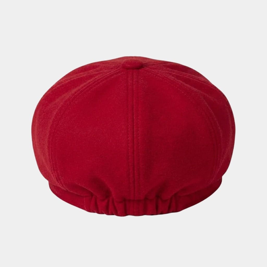 Béret casquette rouge en coton